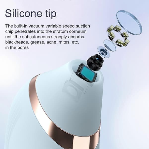 GETIT Blackhead Remover Pore Vacuum Cleaner Oppgradert Blackhead Vacuum