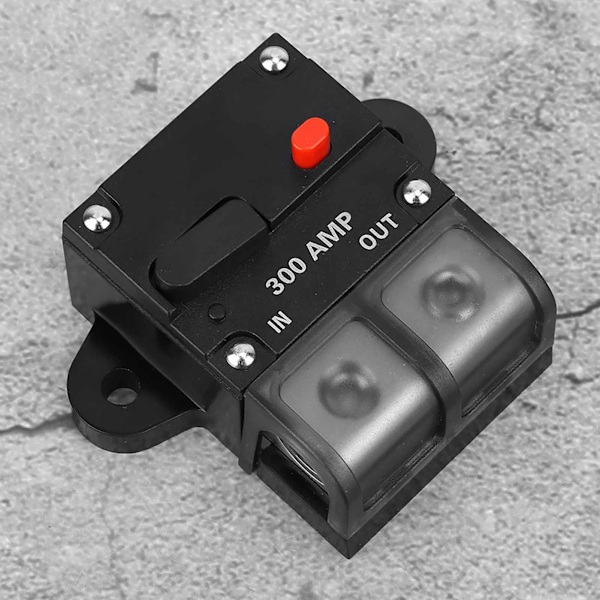 12-42 VDC Heavy Duty Bil Auto Reset Inline Sikringsafbryder Selvgendannelse Sikring (300A)