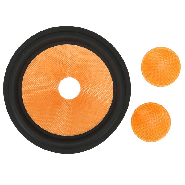 Pappershögtalarkon, 1,4 tum innerdiameter, subwooferkoner, trumpapper med glasfibersurround för 8-tums högtalare