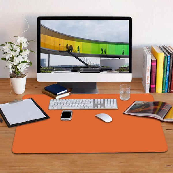 Höj- och sänkbart stativ för ergonomisk komfort, förbättrar arbetsstationens flexibilitet med integrerad musmatta 120 x 60 CM