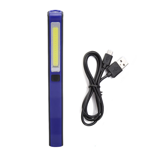 200lm Hög Ljusstyrka LED Ficklampa USB Laddningsbar Ficklampa Ljus wi