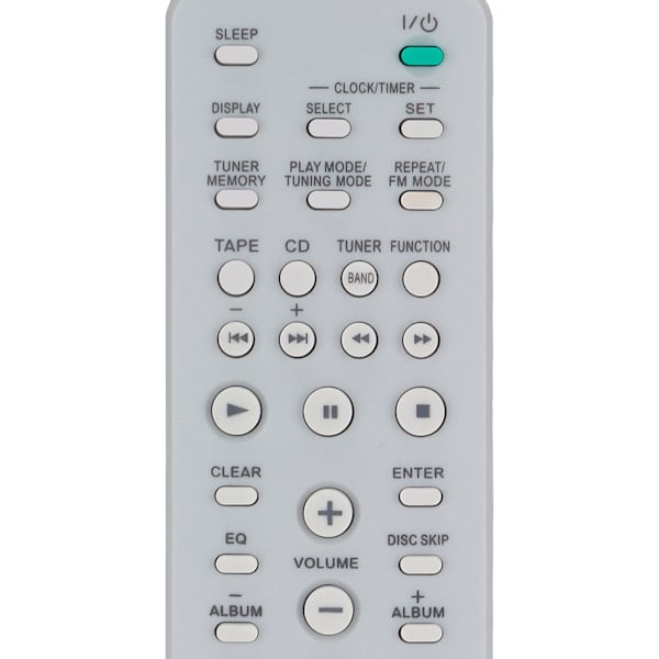 Fjernkontroll erstatning universell plast bærbar fjernkontroll for RM‑SC3 RM‑SC30 CD HIFI-system