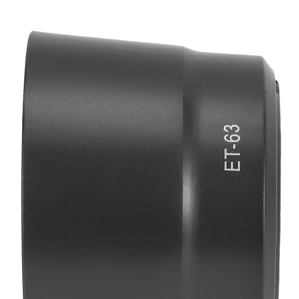 ET‑63 Objektivdeksel Kameramontering Plast Svart Passer for STM EF‑S 55‑250mm f4‑5.6 IS Objektiver