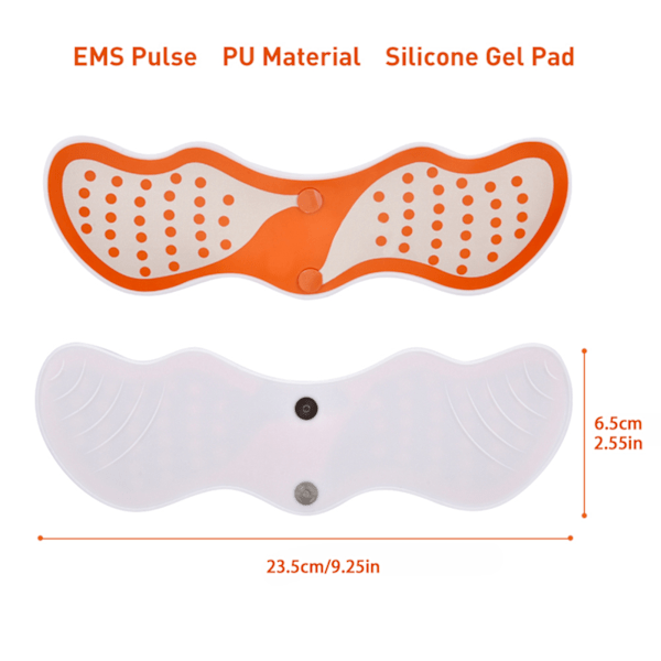 Kompakt Design Massage Gel Pad För Återanvändbar Stimulator, Mångsidig Användning Och Hållbar, Speciellt För Magtränare Och Rumplyftare, (3st) Mjuk Och Bekväm