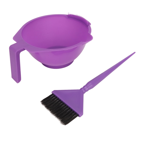 2 st hårfärgningsborste skål DIY färg hår färgning styling verktyg kit set för hem salong