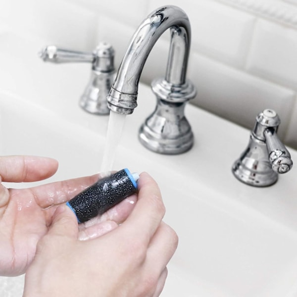 Oöverträffad Pedikyr Upplevelse: Ersättningsrullar, Kompatibla med Scholl Velvet Smooth Pedi, Böjd Design, Mikro-Diamantkristaller