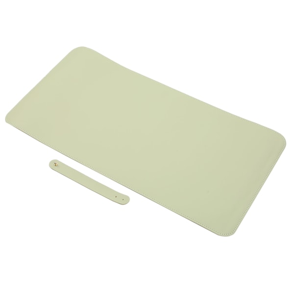 Multifunktionell bordsmatta Mjuk kork Vattentät Oljesäker PU Skrivbord Musmatta(Matcha Grön )
