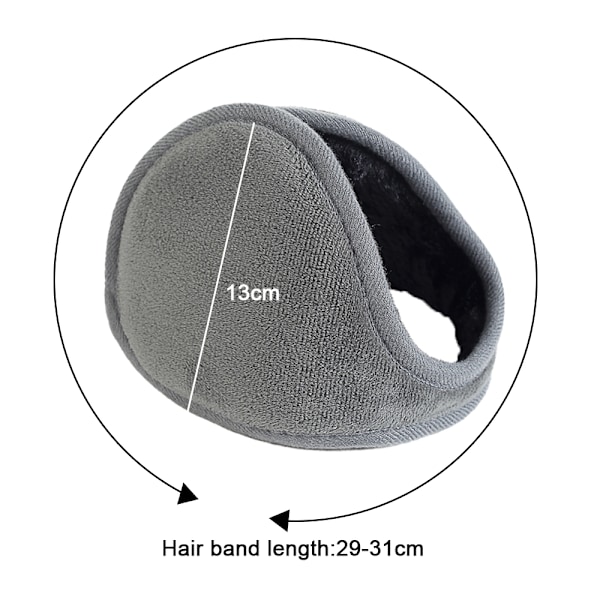 Enkle klassiske fleece unisex-varmere for menn og kvinner - vinter W
