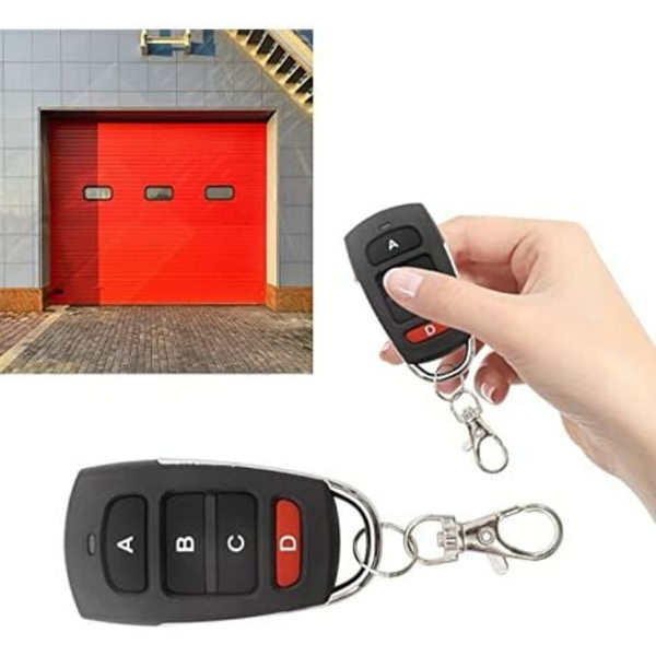 Universal portåbner fjernbetjening, PingGoo garageportåbner fjernbetjening, bærbar nøgletransmitter, garageport fjernbetjening til Came Top 433