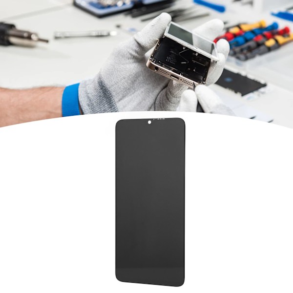 Mobiltelefon pekskärm montering LCD-skärm ersättningssats med demonteringsverktyg för Redmi Note8Pro