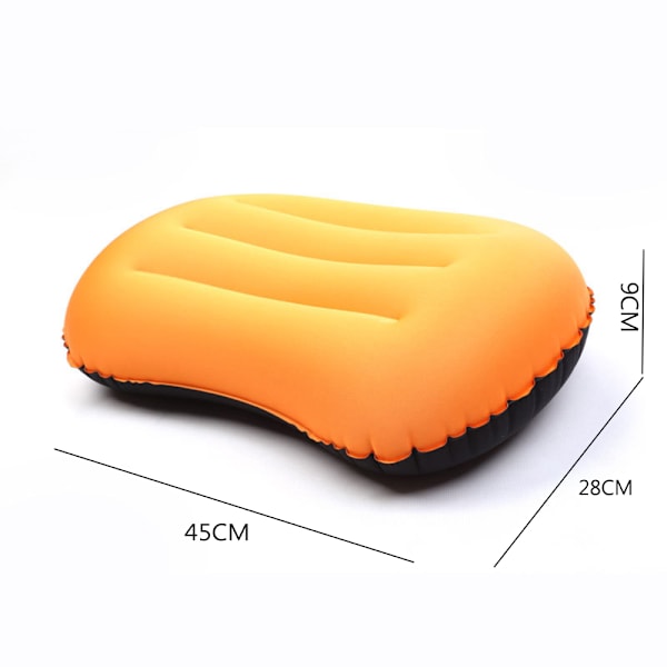Kompakt Lättvikts Tålig Elastisk Tpu Uppblåsbar Campingkudde, Ryggsäcksrese Ergonomisk Design För Utomhusäventyr, Vattenavvisande,