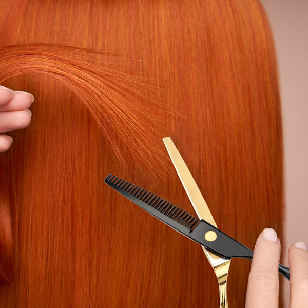 Hårklippesaks Salon Barber Frisør Udtynding Teksturerende Saks Sæt Hårklippesæt