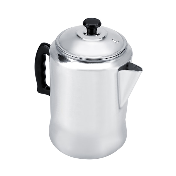 Kaffe Perkolator Kanna i Aluminiumlegering, Tekanna för Spis med Lock