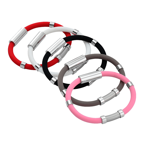 Antistatiskt Armband, Eliminera Statisk Elektricitet, Premium Silikon, Trendig Accessoar För Aktiva Livsstilar, Perfekt Gåva, Lätt Att Bära, Vattentätt