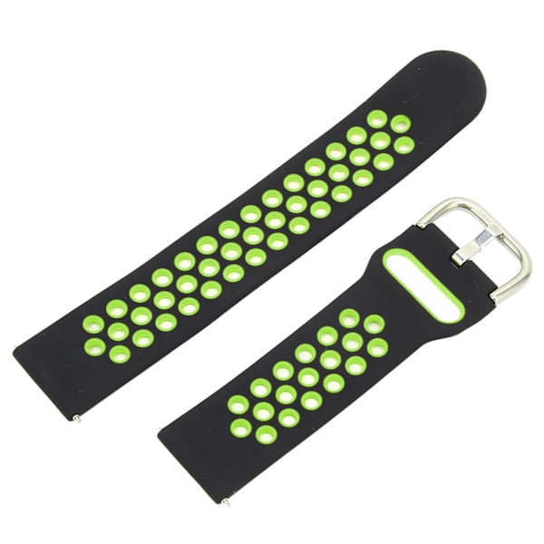 20mm Myk Silikonklokke Rem Stropp Armbåndserstatning med Lufthull for Amazfit GTS 3