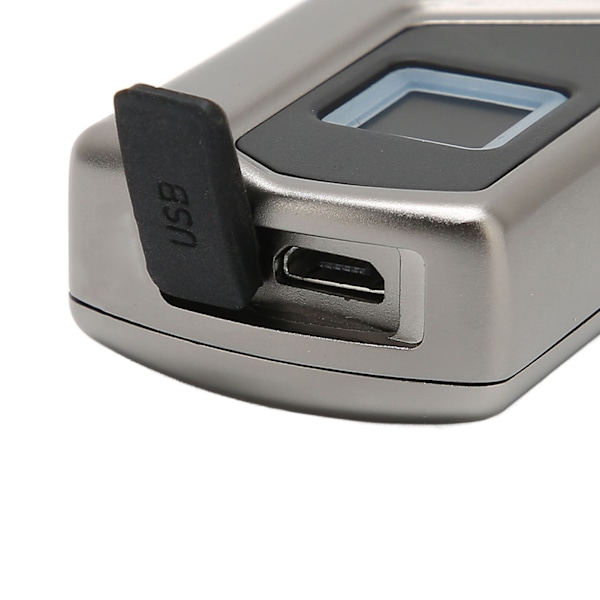 Fingeravtryckslås IP65 Vattentät 0,5S Snabb 10 Set Fingeravtryck Automatisk Identifiering Svart Smart Lås för Resväskor