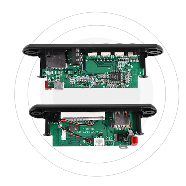 MP3 WMA-avkodningskort Audio Trådlös Bluetooth-modul USB TF FM Handsfree-samtal