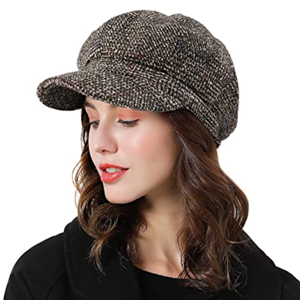 Kvinners Beret Newsboy Hat Fransk Stil Cap Klassisk Høst Vår