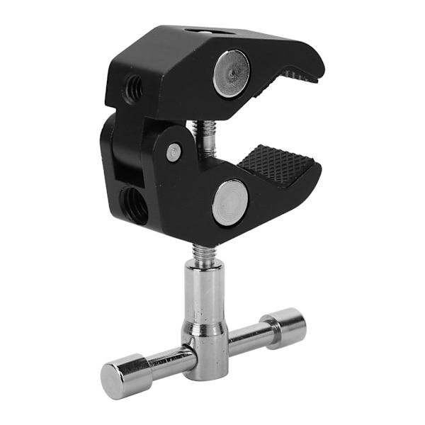 Hållbar stor krabbklämma i aluminiumlegering för DSLR-kameramonitor blixtljus
