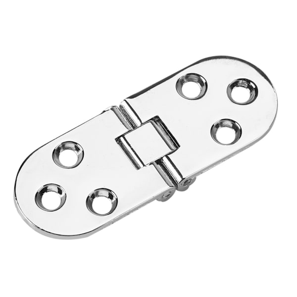 80*30mm Sinkki Seos Pyöreä Reuna Ompelukone Taitettava Pöytä Huonekalut Kääntöalusta Sarana Hopea