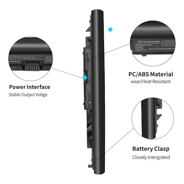 Laptop-batteri för HP JC04 JC03 919700 850 15 Bs 17 Bs 14 Bs 919701 850 919681 421 Series ersättning