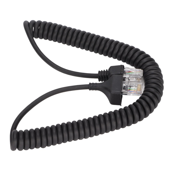 8 Pin Microphone Cable Replacement Speaker Microphone Cord for Kenwood TK‑868G TK‑768G TK‑862G