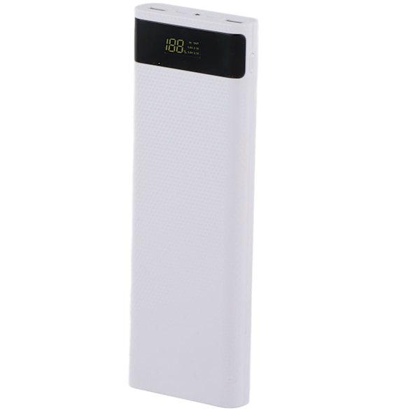 S10 Högkvalitativ ABS 10 x 18650 Bärbar DIY Normal Batterilåda Ingen Svetsning Mobil Strömförsörjningsfodral Kit