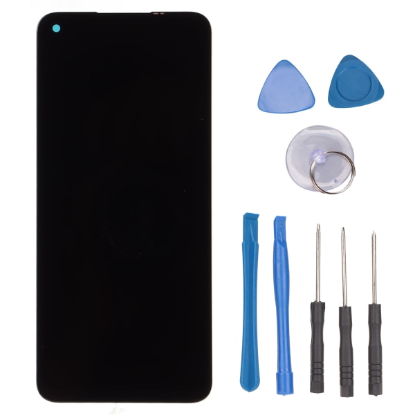 Skjermmontering LCD-skjerm berøringsskjermutskifting for OPPO A52 A72 A92 mobiltelefon
