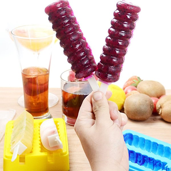 Crafty Glassformstillverkare, Silikon BPA-fria Glassformar För Anpassningsbara Sommarsnacks