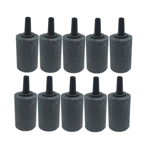 Hydroponisk Syrediffusor, Säkert Material Akvarium Luftstenstillbehör som Producerar Fina Bubblor Effektivt För Akvarier (10-pack)