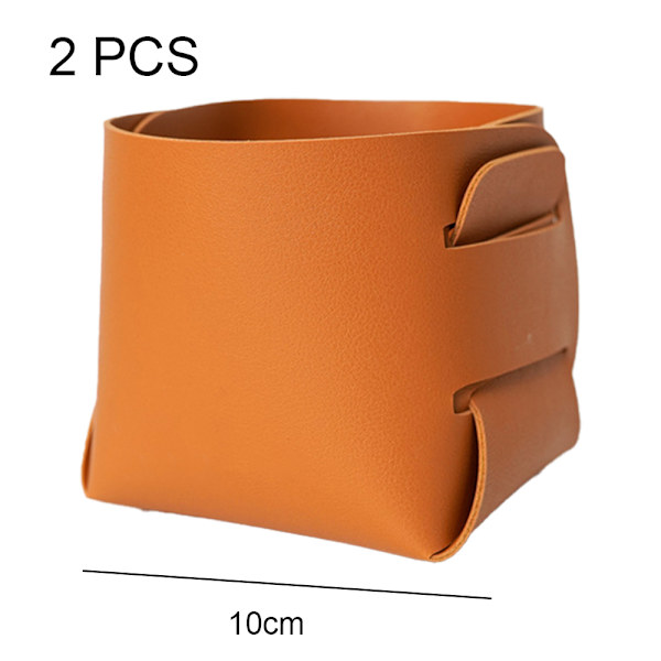 Gavekurver for Present-Valet Tray Organizer - Lærskuff Organizer til Menn og Kvinner - Smykketilbehør