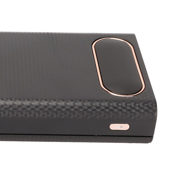 8x21700 Batteriboks Svejsefri Powerbank Boks Kit DIY Batterioplader Ydre Etui 22.5W Hurtigopladning Sort