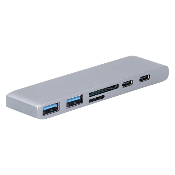 7-i-1 Typ-C Högupplöst 4K Kortläsare Hubb Adapter USB3.1 Dockningsstation