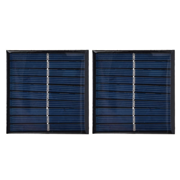 2st Mini Solar Panel Bärbar Inkapslad Cell Epoxi Flexibel