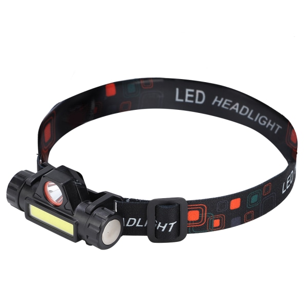USB-oppladbar vanntett LED-hodelykt for