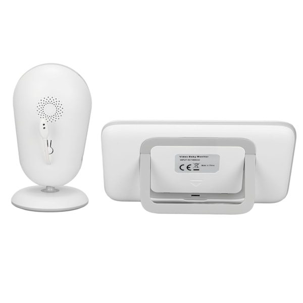 4,3-tums Video Baby Monitor med Kamera Temperaturövervakning 2-vägs Audio Vox-läge 8 Vaggvisor för Spädbarn Äldre AU-kontakt 100-240V