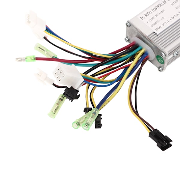 DC-motorstyring med ledningsnet Motorstyring Lithiumbatteri til elcykel 36V 48V 17A
