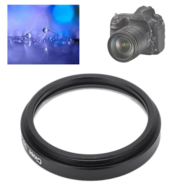 37mm Närbildslins Högupplöst Makro Närbildslinsfilter för Sony Digitalkameror 1X
