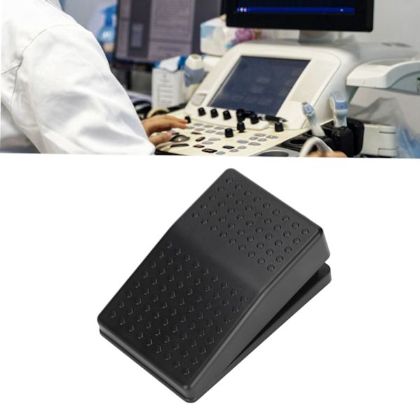 USB Fodpedal med høj følsomhed Multifunktionel Ergonomisk Enkelt Fodpedal med 2m Kabel til Computer