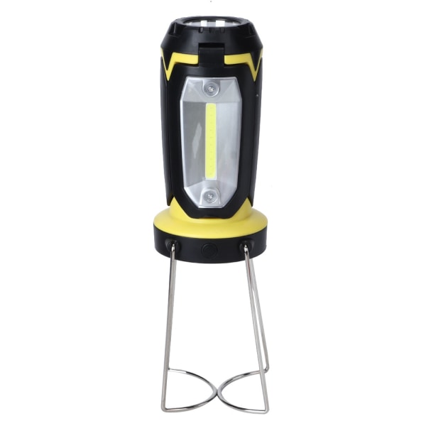 LED Camping Lykt Multi Funksjon COB Bærbar LED Lommelykt C