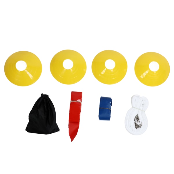 Flag Football Set 10 Player Football Belts Flags Kit 10 Belts 30 Flags 4 Cone for Playing