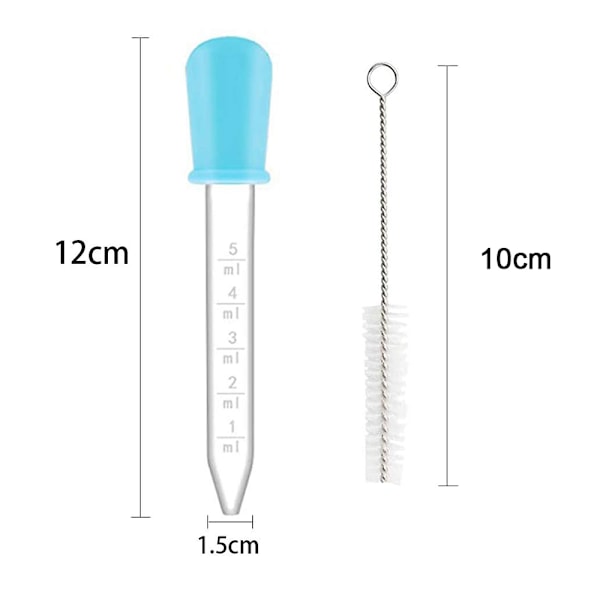 5 ml silikonipipettejä, muovipipettejä, nestemäisiä pipettijä