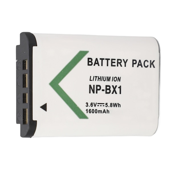 NP BX1 batteri 3,6V 1600mAh NP BX1 lithium-ion batteri til Cyber Shot DSC HX RX1 RX1R II RX100 FDR X3000 HDR AS50 AS300 ZV 1 digitalkamera