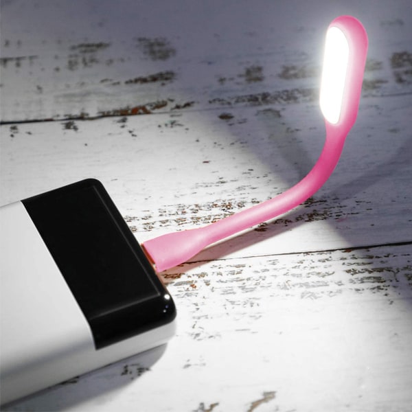 3-pakkaus Mini USB LED -valaisin, USB-valo kannettavan tietokoneen näppäimistölle, joustava lukuvalo, USB-käyttöinen LED-valo, kannettava USB-kannettavan tietokoneen valo