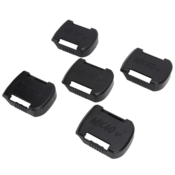 5 stk. Lithium Batteriholder ABS LiIon Batteri Montering Opbevaringsslot til Makita 40V