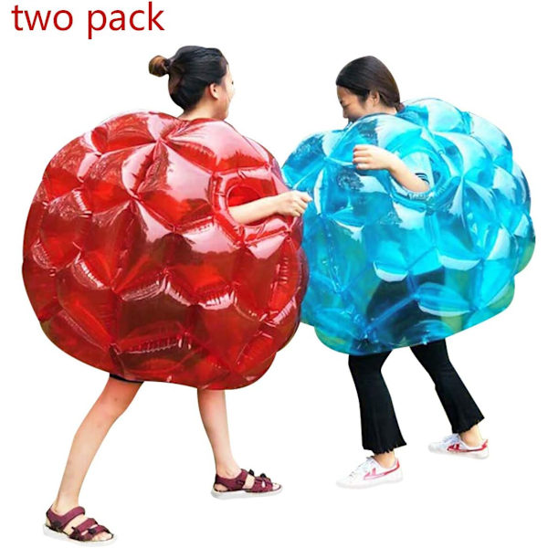 Uppblåsbara Bumper Balls, Slitstark PVC-vinyl Ger Kraftig Bash 'Em-Upplevelse, Mångsidig Portabel för Dynamisk Utomhusaktivitet, 60cm
