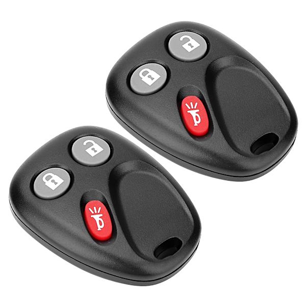 2 st 3 knappar bilnyckellös ingång fjärrkontroll nyckel fob LHJ011