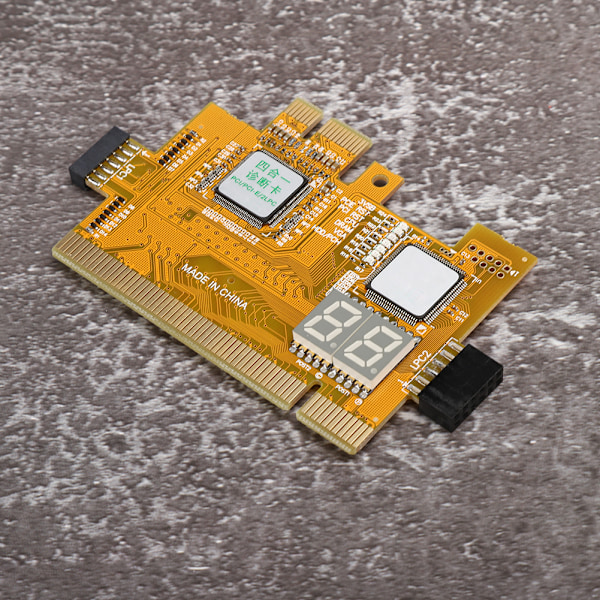 Desktop Debug-kort 4 i 1 Diagnostisk kort Computer Motherboard Detektionstilbehør