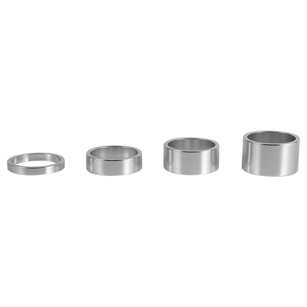 4 farver 4 stk./sæt 5mm/10mm/15mm/20mm aluminiumslegering headset spacer cykel forreste stamme gaffelskive