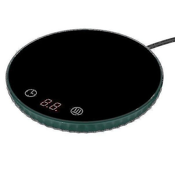 Mini intelligent konstant temperatur varmeunderlag med timerfunktion, hvidt LCD-display